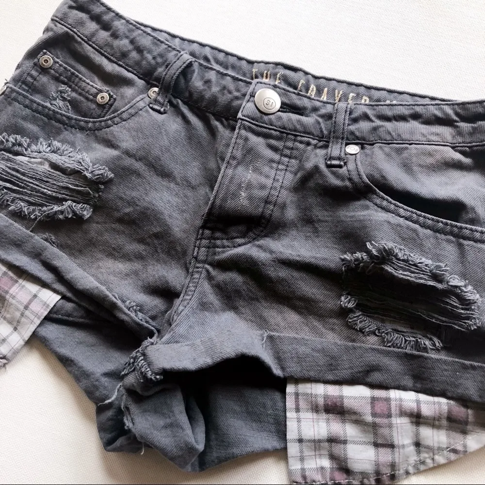 Cotton On Distressed Denim Shorts - Image 3