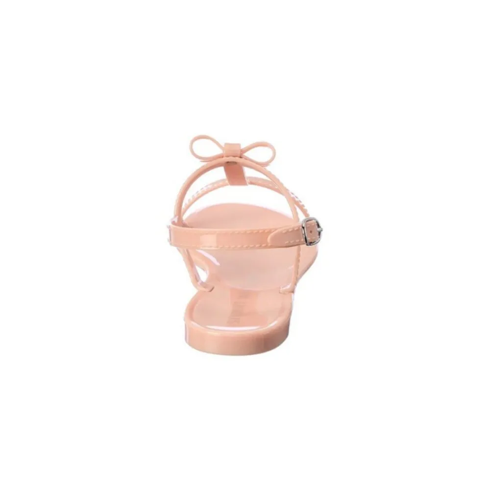 💕STUART WEITZMAN💕 Mellie Bow Jelly Sandal ~ Pink 9 New Without Box - Image 5