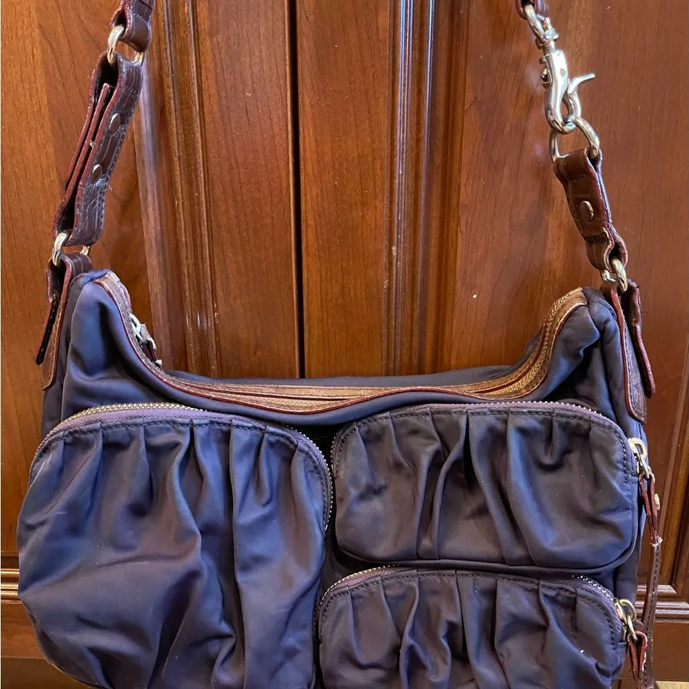 MZ Wallace Purple Pocketbook Shoulder Bag - Image 8