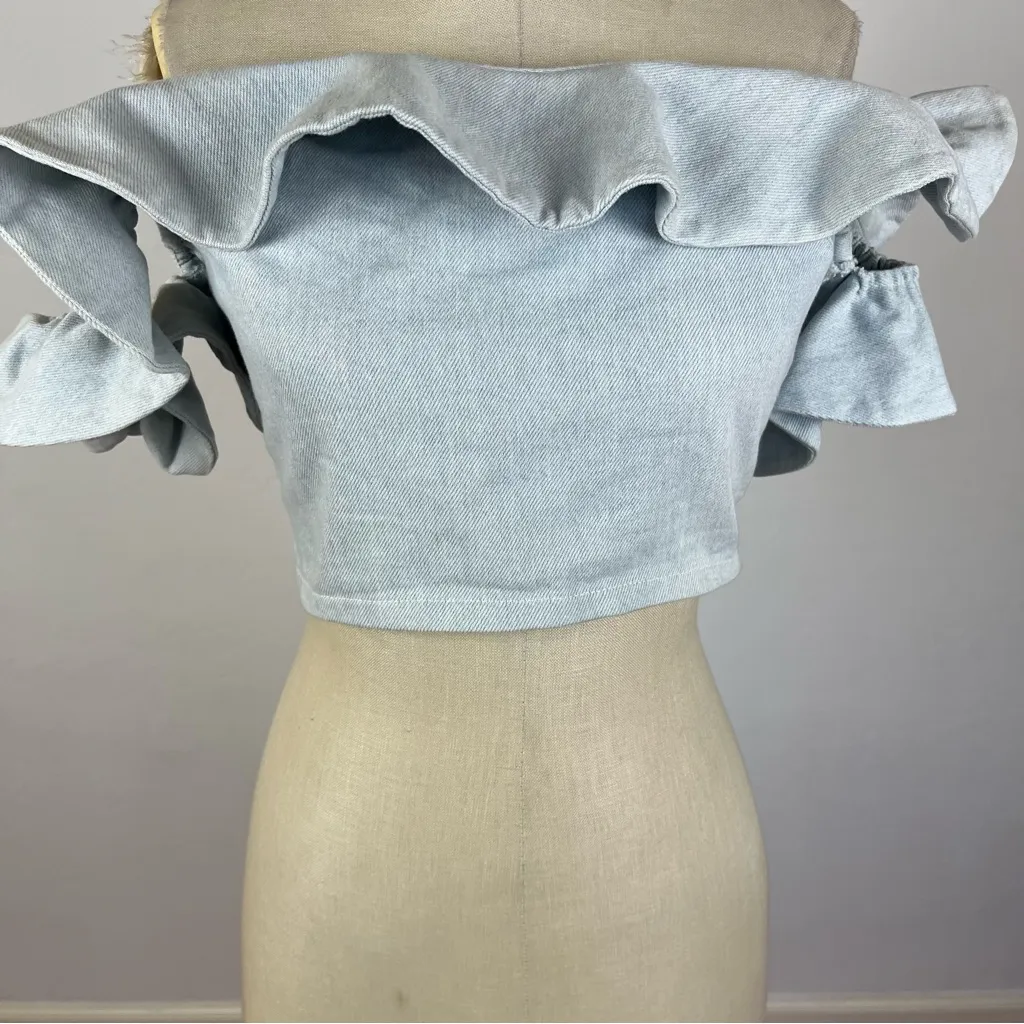 Apiece Apart Florian Off The Shoulder Smock Top - Image 5