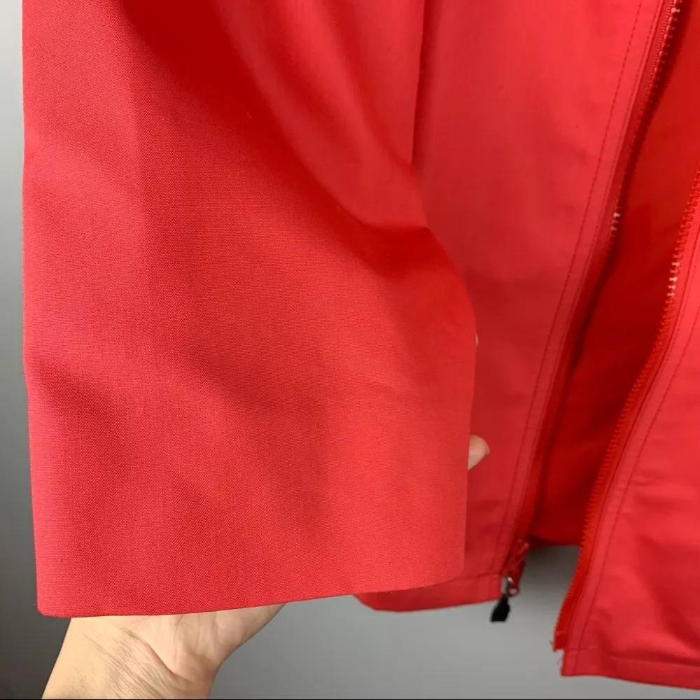 Vintage London Fog Coral Red Zip Up Jacket - Image 5
