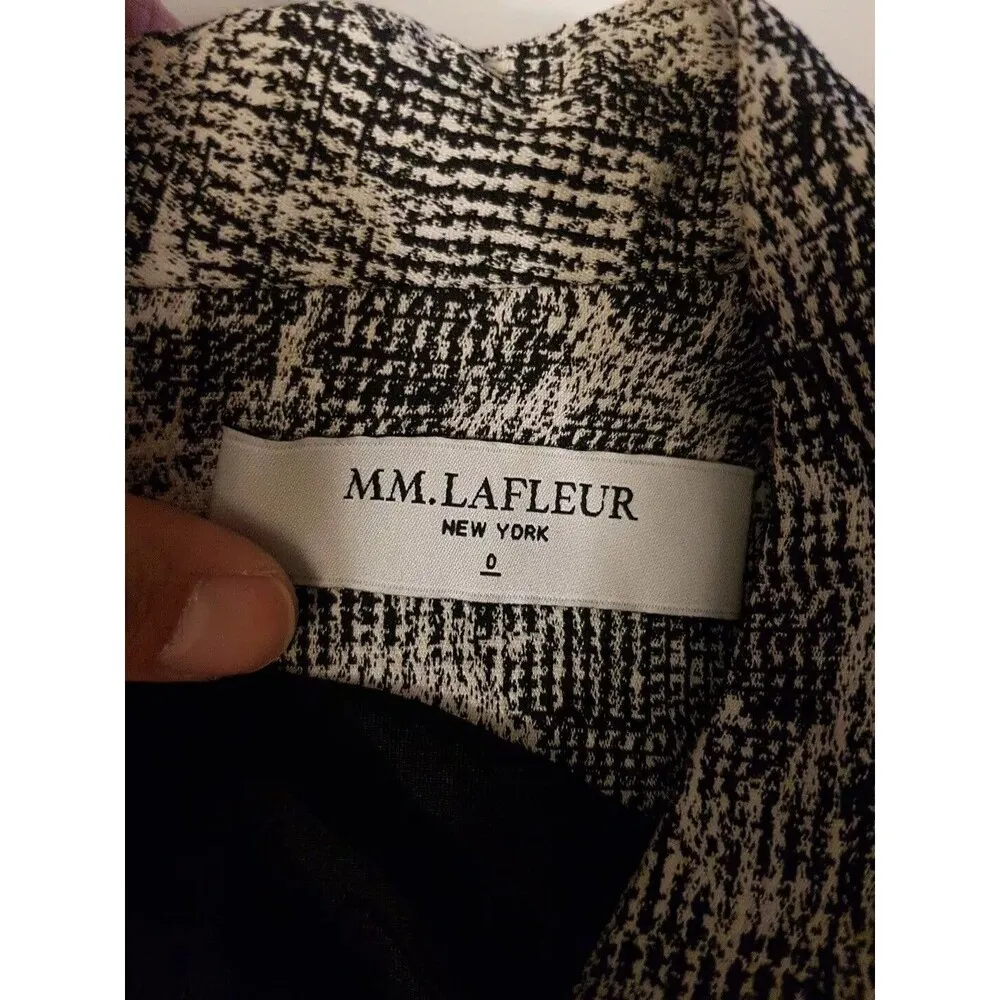 MM. Lafleur Dress Sz 0 The Aditi in Crackle Shift Office Wear Corpcore Corporate - Image 8