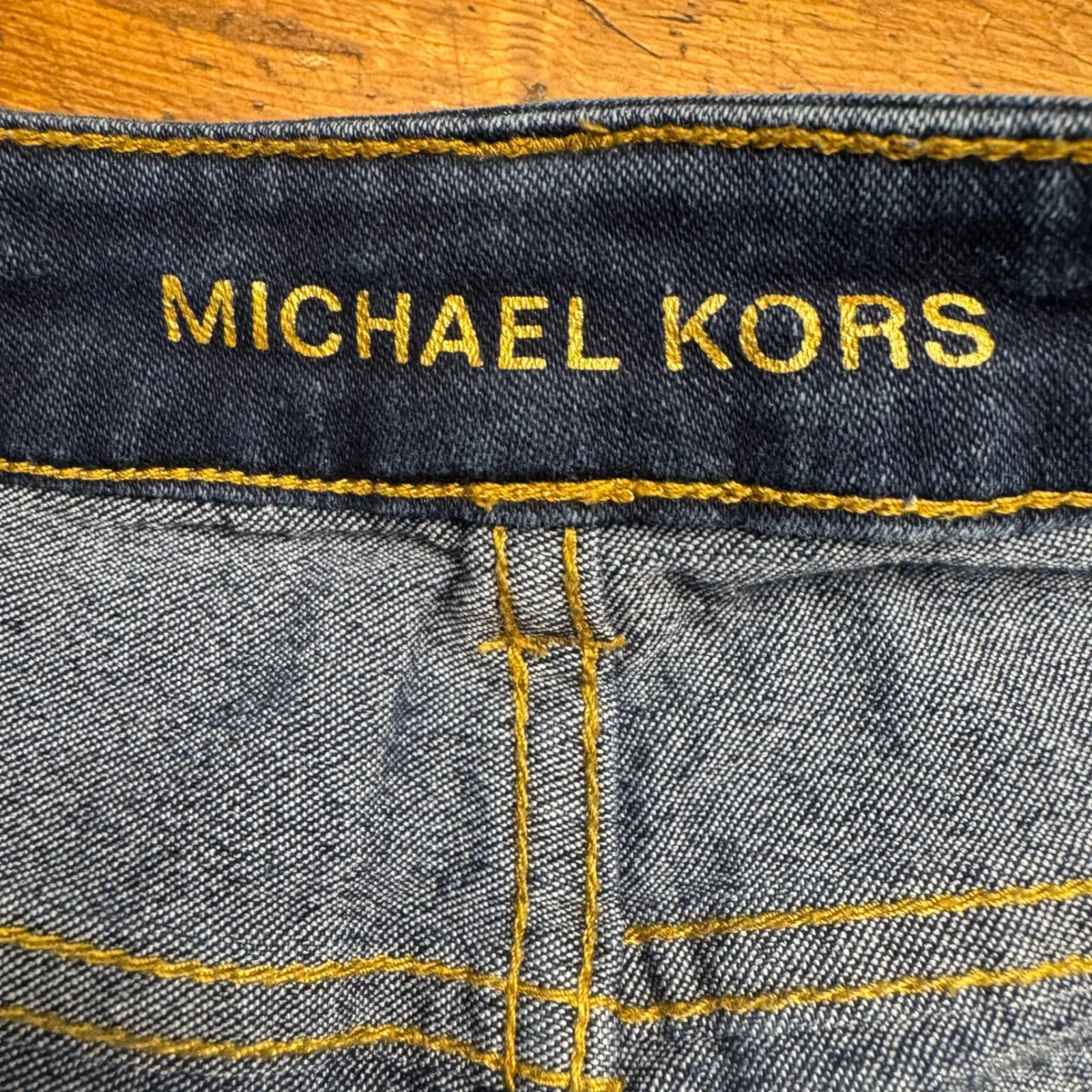 MICHAEL KORS Women Skinny Jeans Dark Wash Size‎ 6 - Image 4