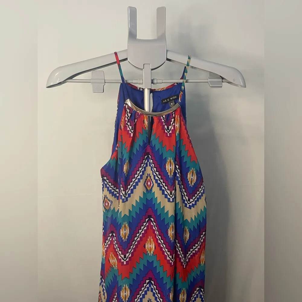 As U Wish Multicolor‎ Chevron Top size Medium - Image 3