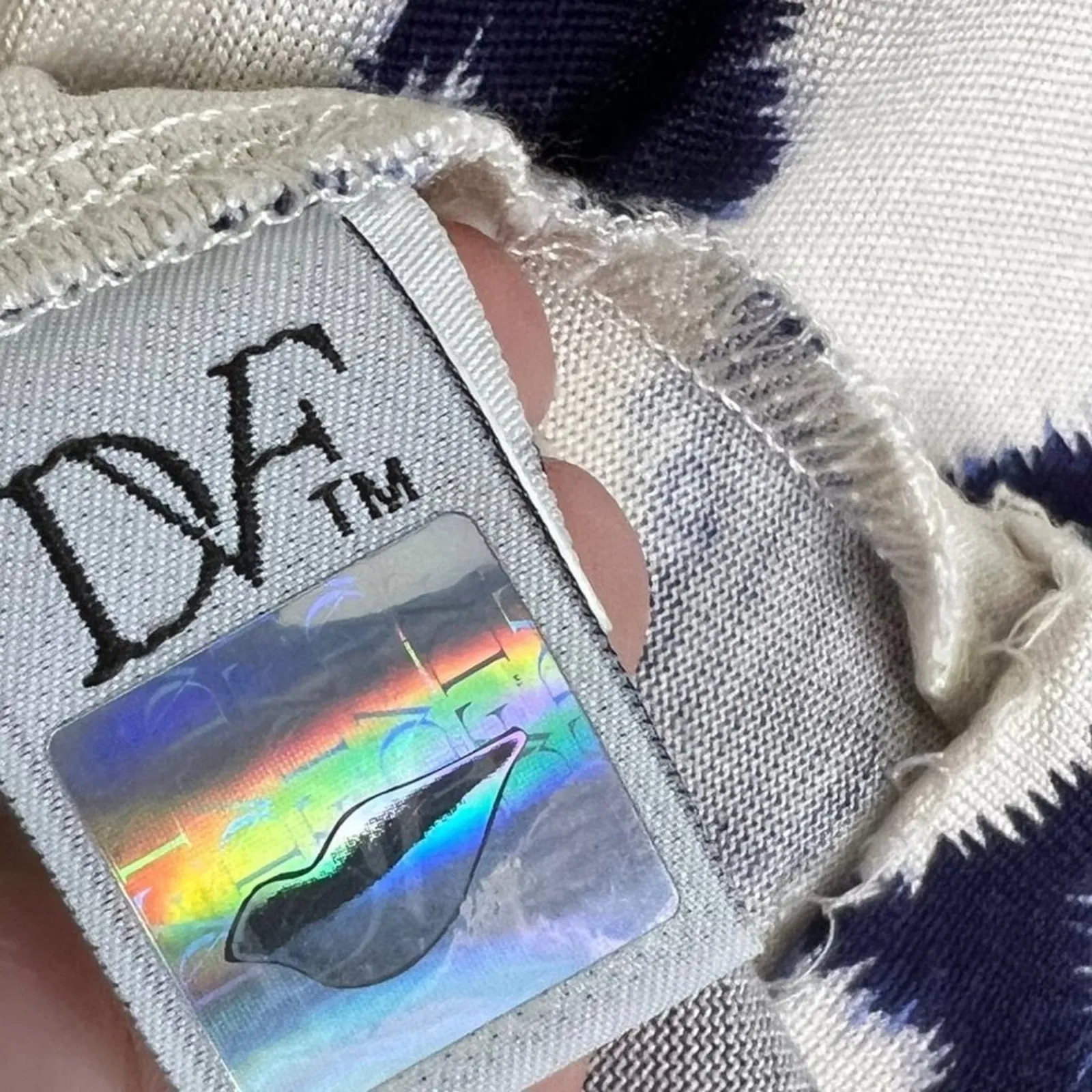 Diane von Furstenberg Silk Abstract Print Mini Dress Size 4 - Image 8