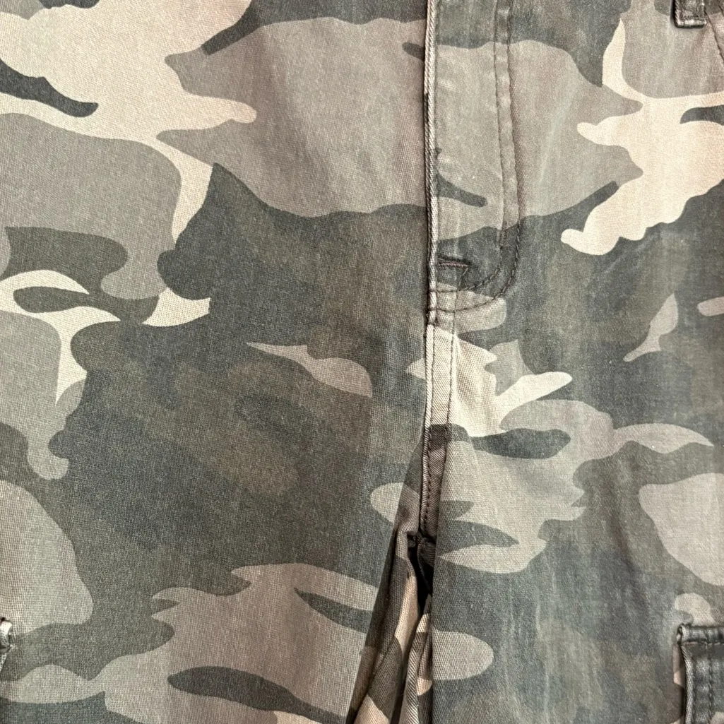 Rewash‎ Green Camo High Rise Pants Size 3/26 - Image 6