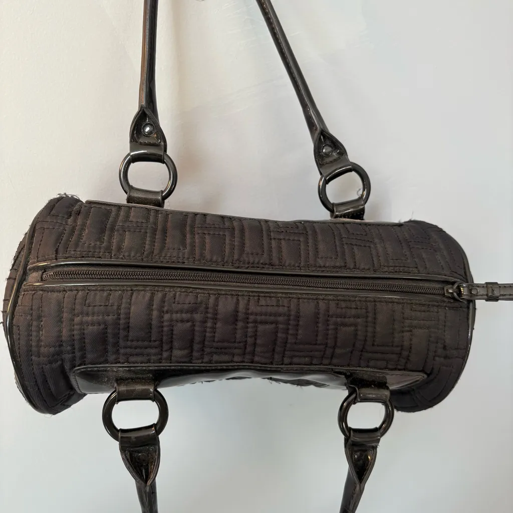 Vera Bradley Black Quilted Tote - Image 3