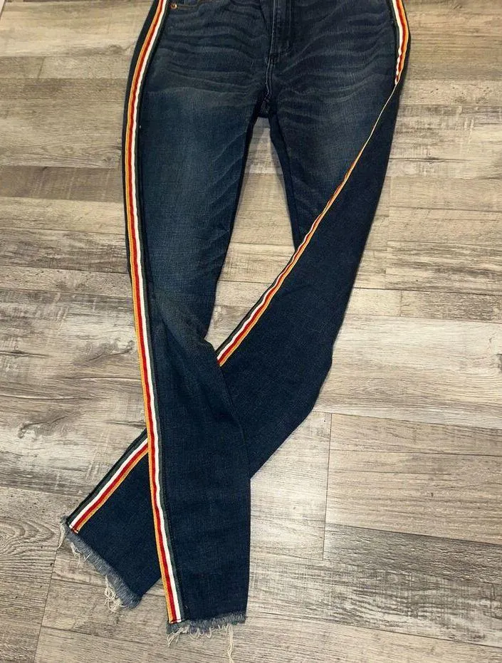 Women's Abercrombie & Fitch High Rise Ankle Skinny Jeans - Image 3