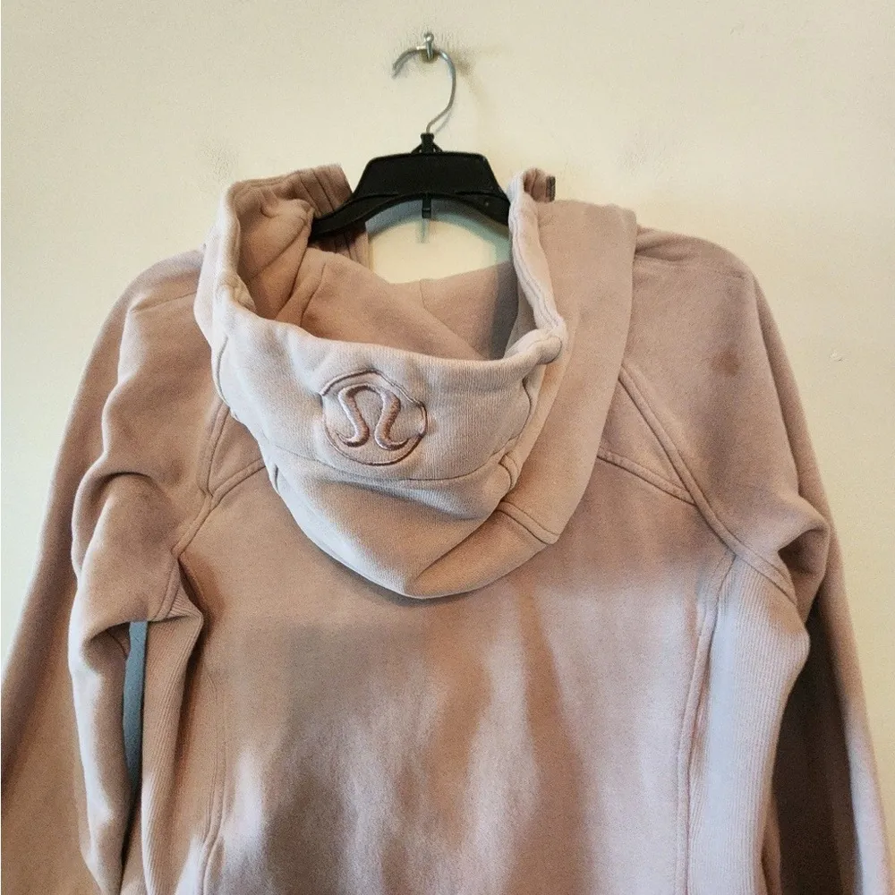 Lululemon light Pink Zip Up Jacket Size womens 8 - Image 11