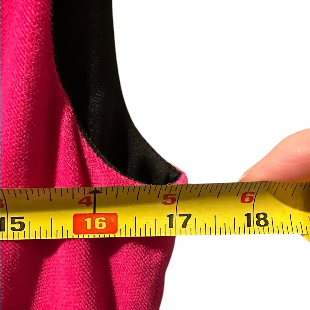 JIL SANDER Sleeveless  Pink Midi Dress made in Italy 36/ US size 8 - Image 5