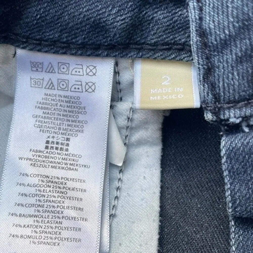 Michael Kors Denim Dark Wash Low Rise Skinny Ankle Designer Jeans Women’s Size 2 - Image 7