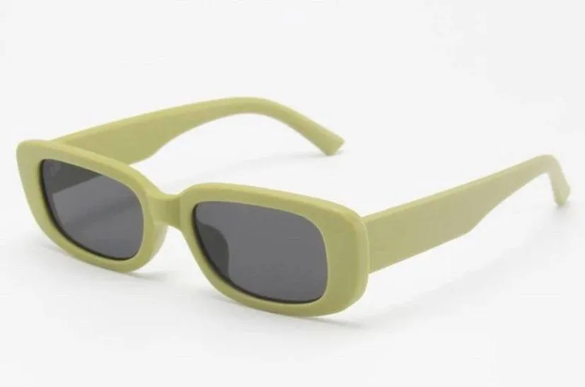 EMERY ROSE square Frame Tinted Lens Sunglasses - Image 2