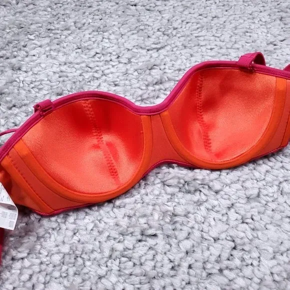 Panache Isobel Underwire Bandeau Molded Swimsuit Bikini Top SW0763 Size 28DD - Image 4