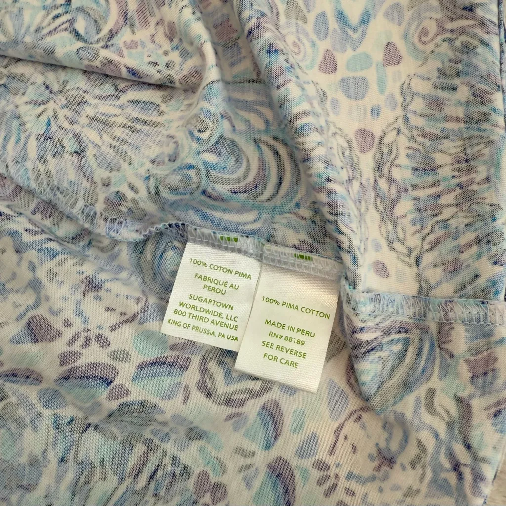 Lily Pulitzer 100% Cotton. Call My Shell Phone Dress. Size S - Image 6