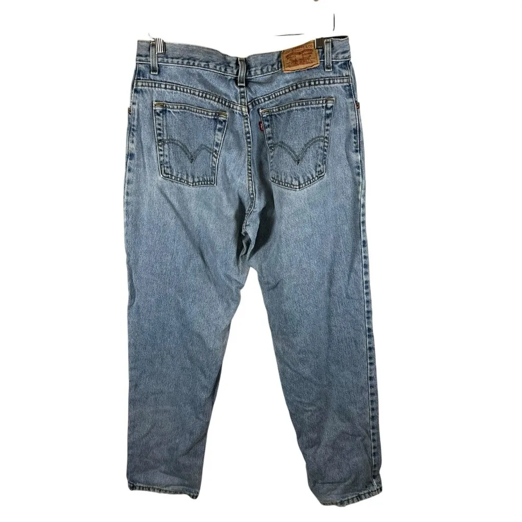 Vintage Levi’s 550 Relaxed Tapered Jeans 100% Cotton |‎ Size 14 M Casual 90’s - Image 3