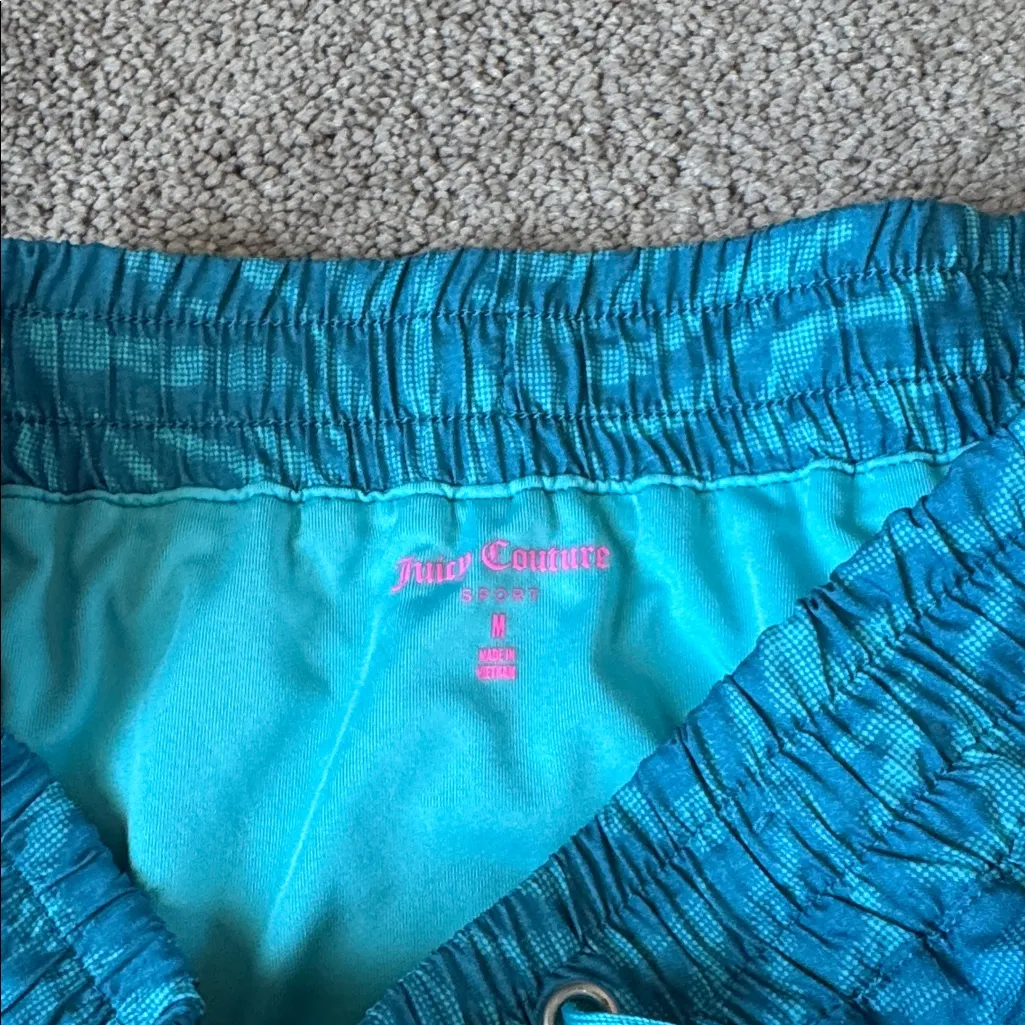 Juicy Couture Blue Shorts SIZE M - Image 3