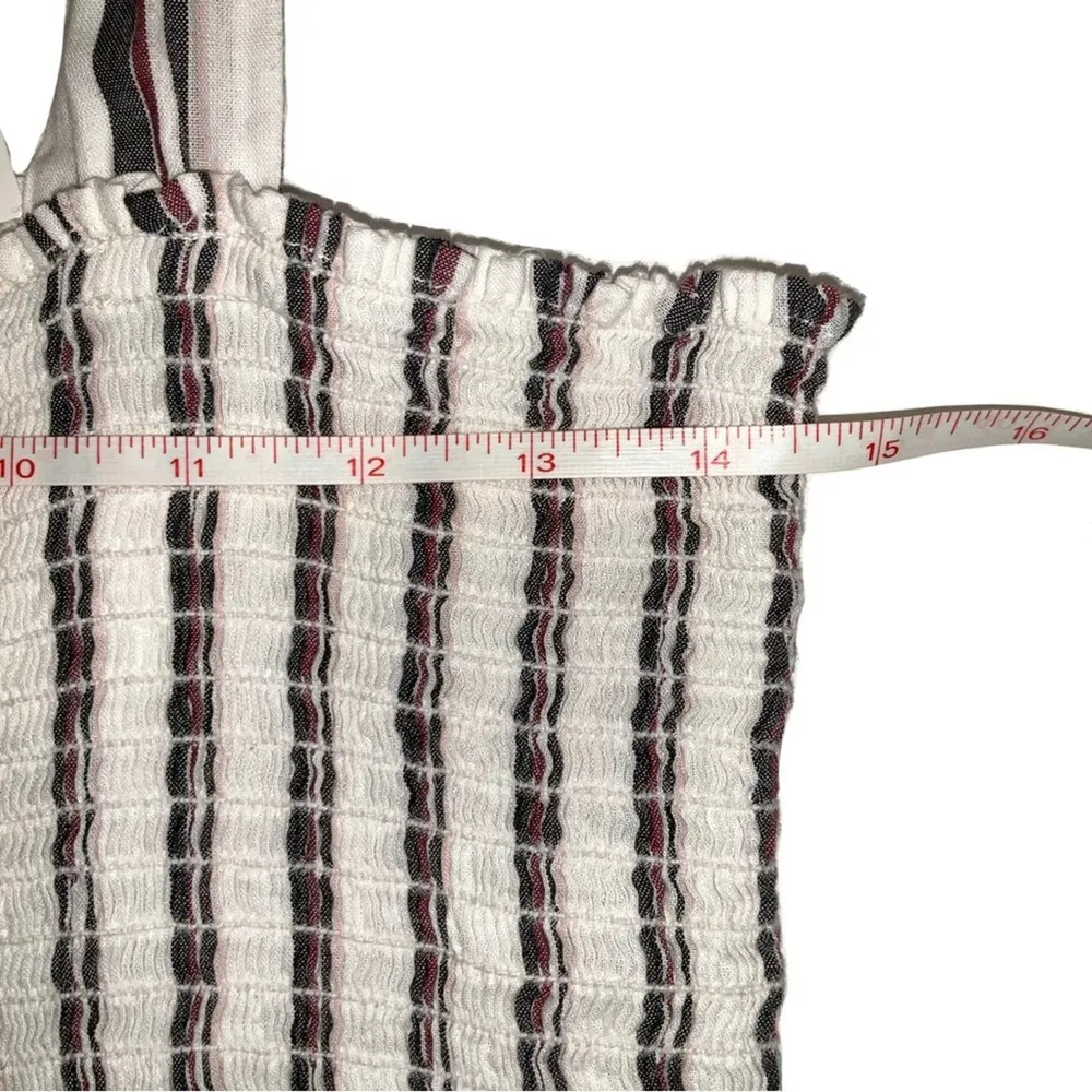 NWT Xirena Lorraine Sleeveless Striped Cotton Midi Dress in Tusk XL - Image 7