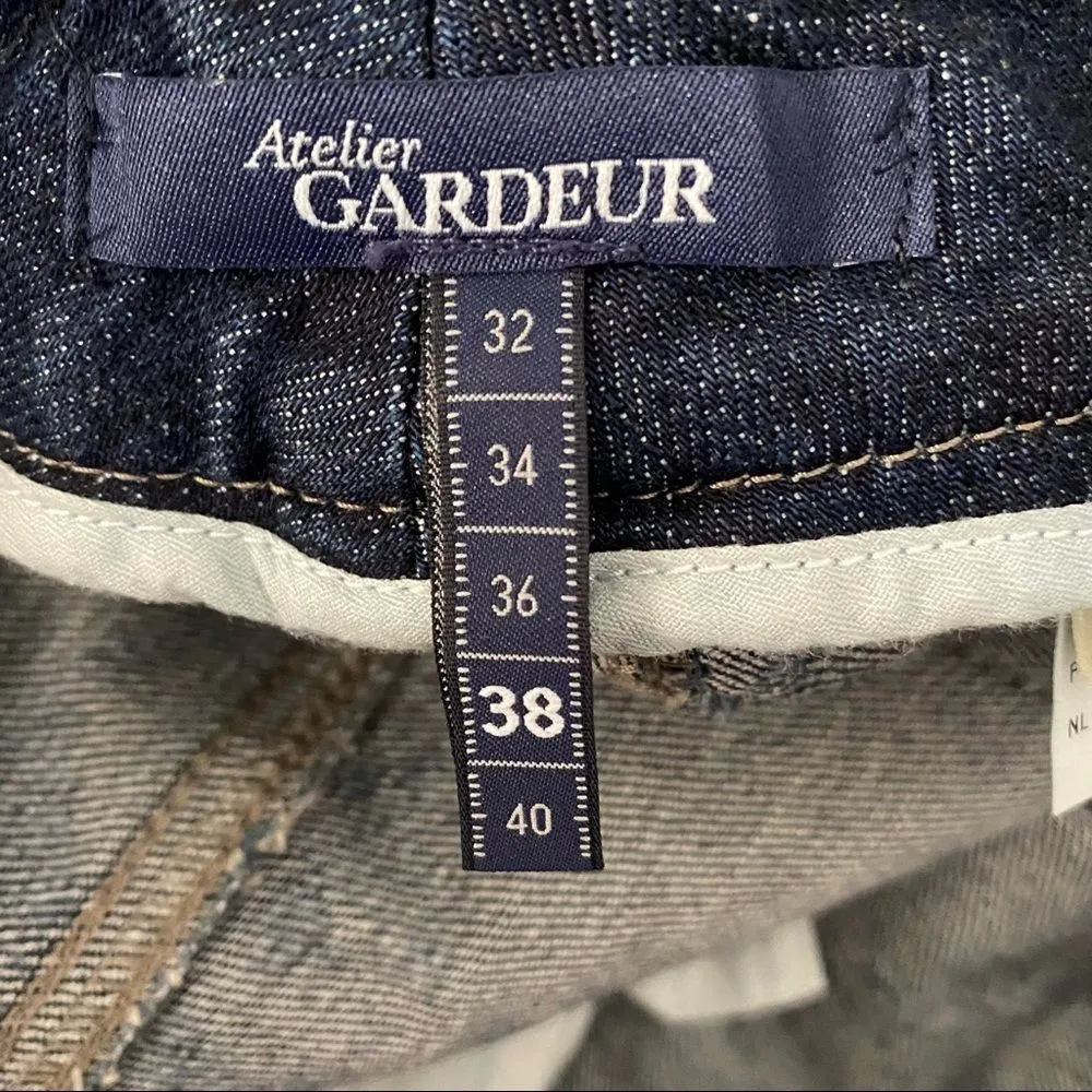 Atelier Gardeur Jeans slim straight SZ US 8 Blue - Image 5