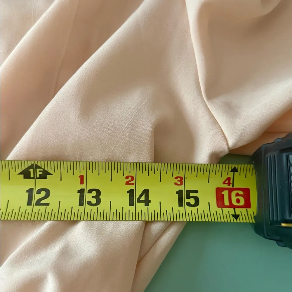 Sugarfox Colorblock Skater Style Dress Twirl Skirt Long Sleeve Size S Orange - Image 11