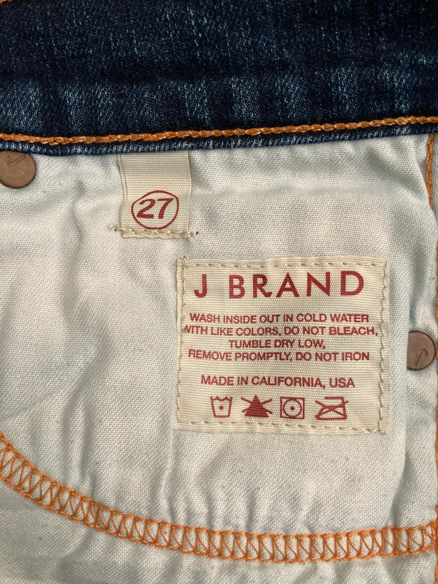 Size 27 Jeans Made in USA - Image 5