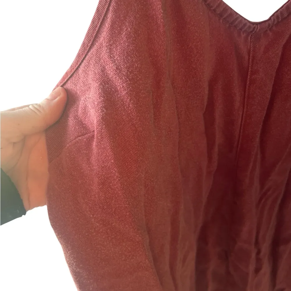 A Pea in the Pod Red Jumpsuit - Image 4