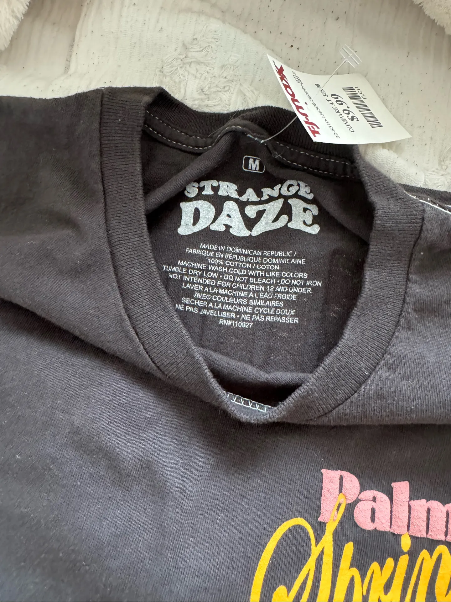 Cocktail club graphic tee Gray Size M - Image 3