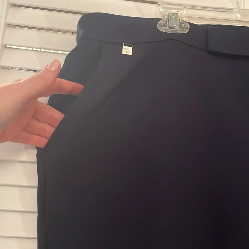 Lauren Ralph Lauren navy dress pants 2X Blue - Image 7