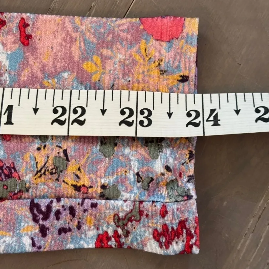 Foray Golf Printed Full Zip Jacket Sz S Club‎ House Floral Pink Golf Performance - Image 7