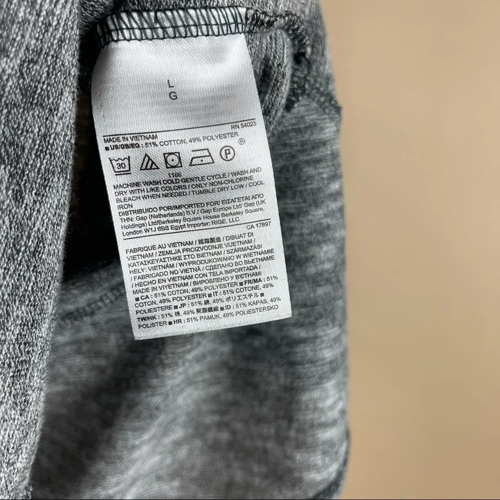 Banana Republic Ruffle Flare Tank Top Exposed Zipper Size Large Office - Image 5