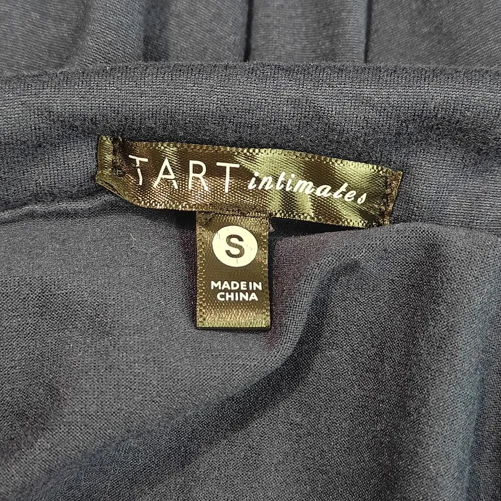 Tart Intimates Brushed Poly Navy Pajama Set Womens Small Blue - Image 3