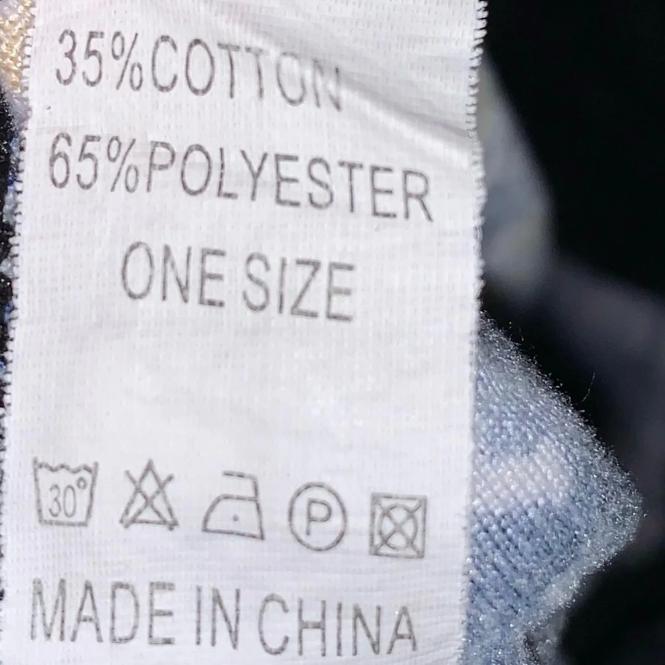 Multicolored Patterned Jogger Hip Hop Pants Blue Size undefined - Image 3