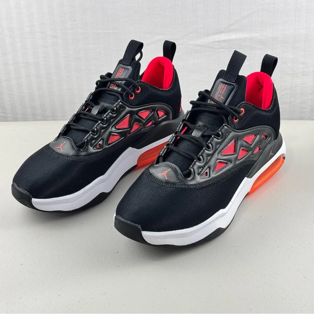 Jordan Air Jordan Max 200 Black & Bright Crimson Sneakers Women’s Size 10 EUR 42 - Image 3