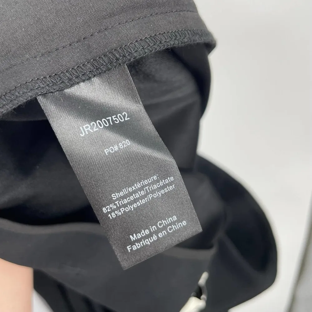 JASON WU Black Belted Crop Wide Leg Trouser Pants Size 6 NWT $450 - Image 9