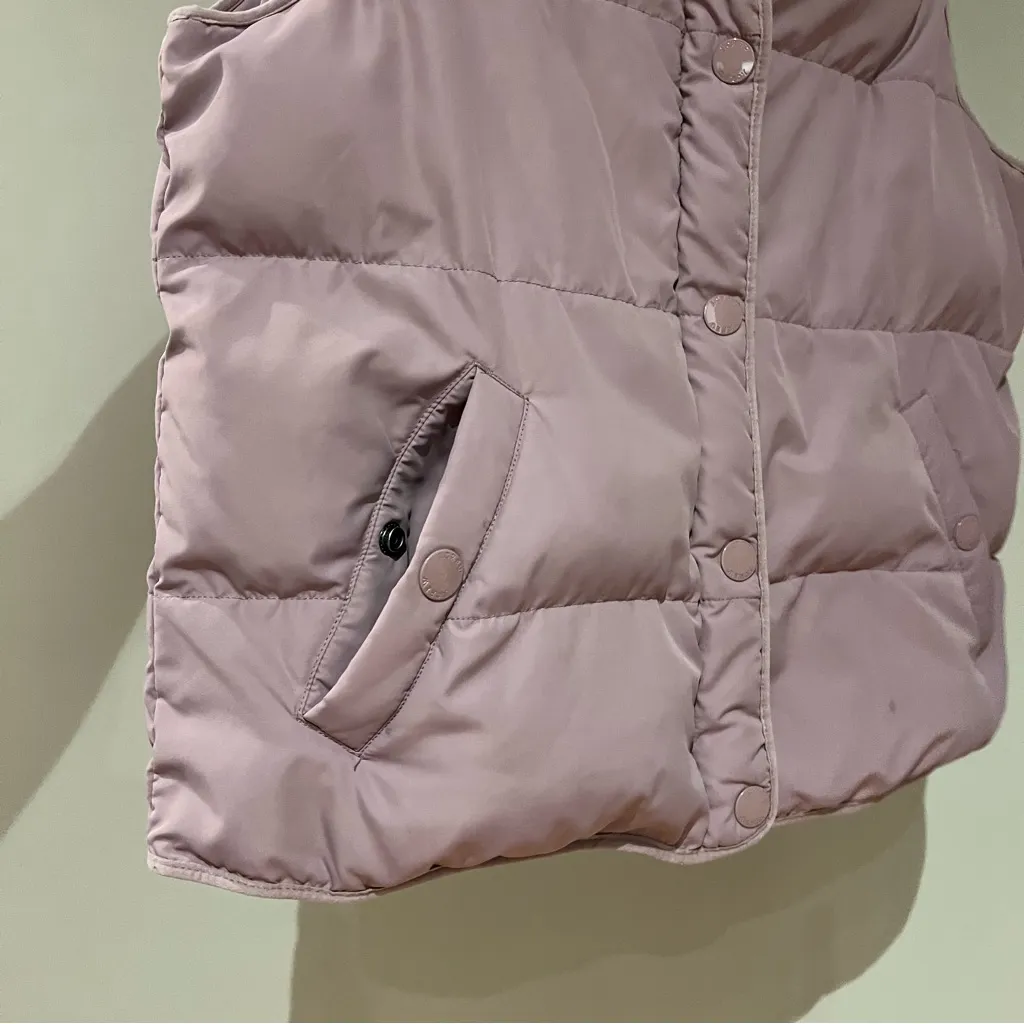 J. Crew Pink Puffer Vest - Image 3
