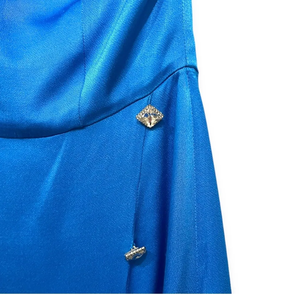 NWT SAU LEE Halle Dress in Azure from Revolve - Image 9