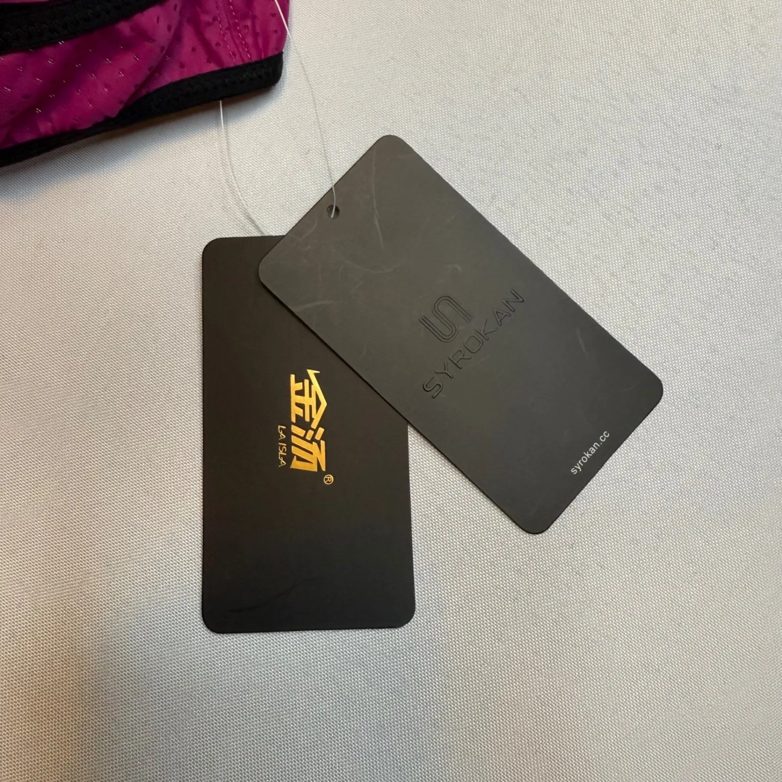 SYROKAN 38C NEW Zip Front Perforated Sports Bra High Support Fitness Activewear Pink Size 38 C - Image 8