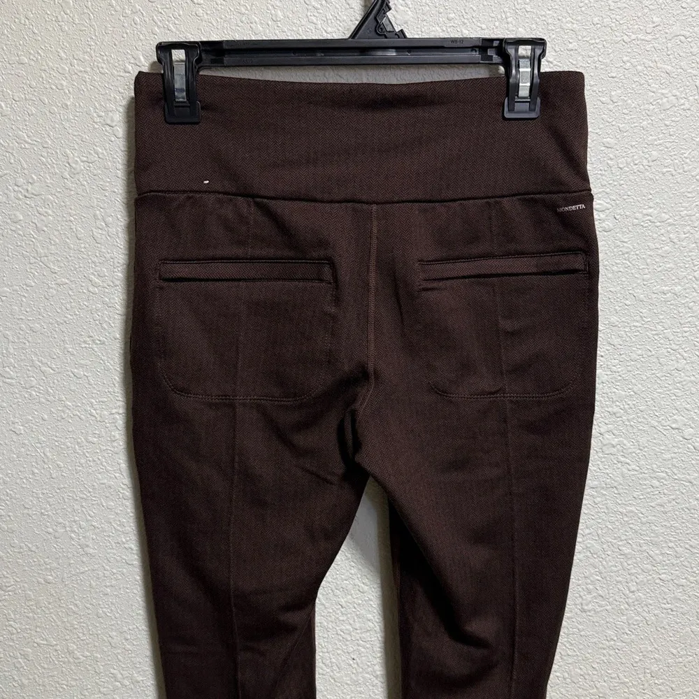 Mondetta brown stretch‎ leggings pants sz small - Image 2