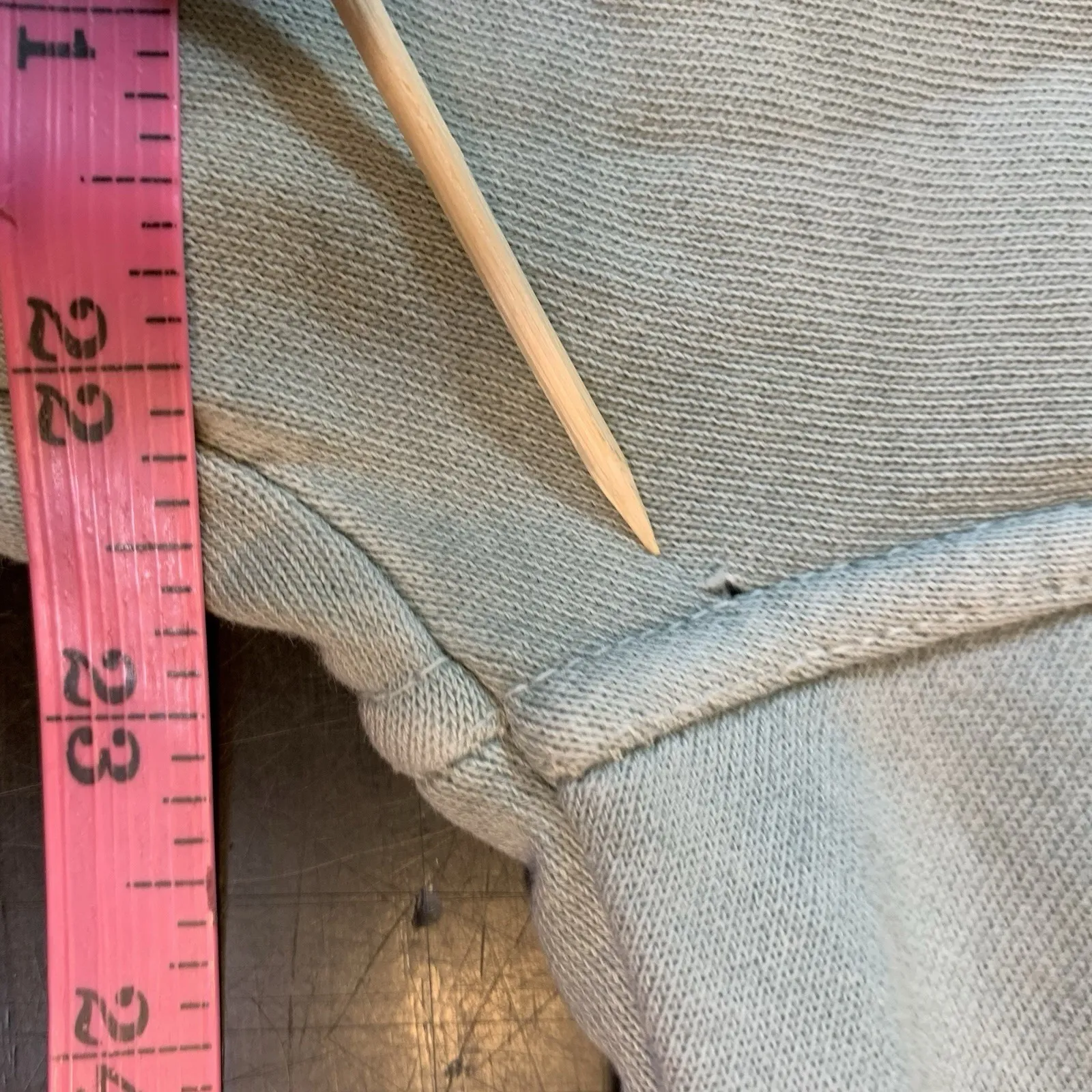 North Conway NH Sweatshirt Womens‎ Small Garment Dyed Casual Green Vacation READ - Image 7