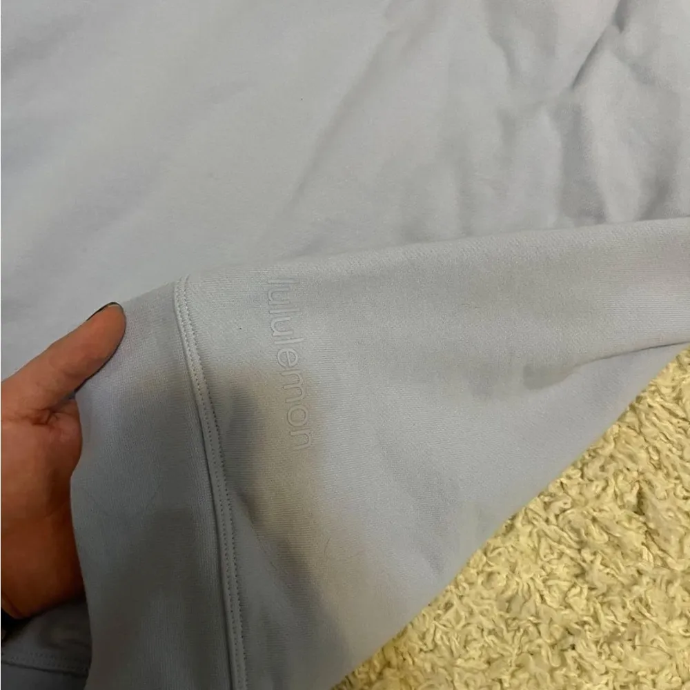 Lululemon perfectly oversized scuba pastel blue size 2 - Image 2