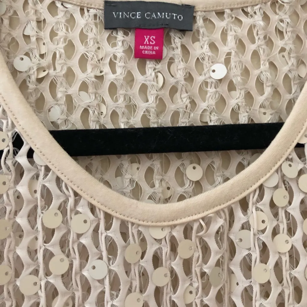 Vince Camuto Beige Tank Top - Image 4