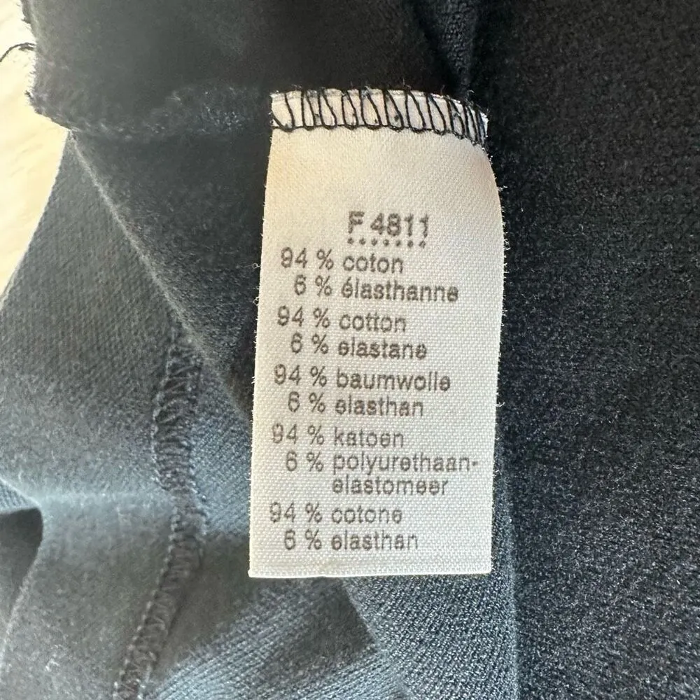 Lacoste Ladies Black Polo Size 42 - Image 9