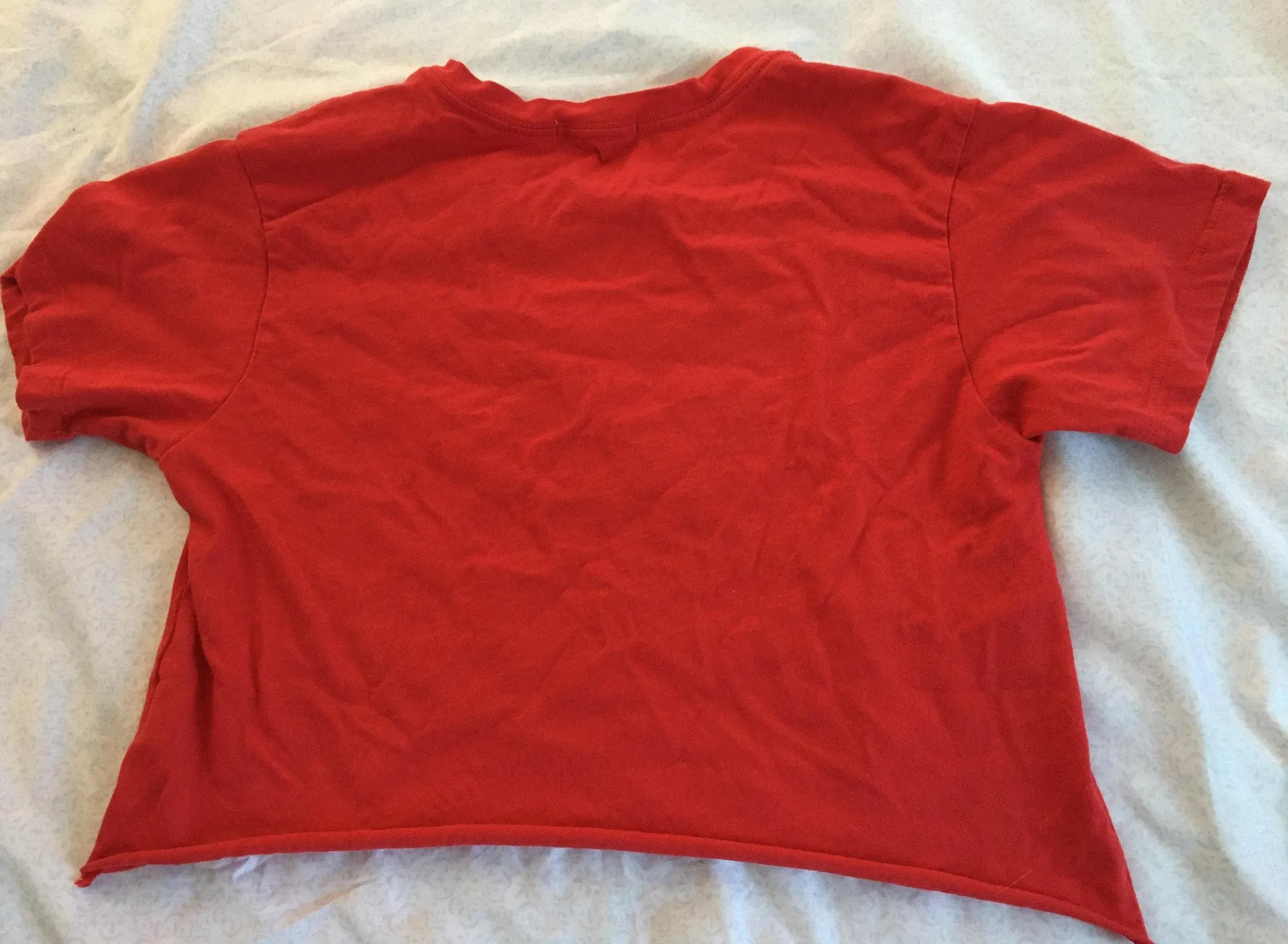 Red Adventure Crop Top - Image 2