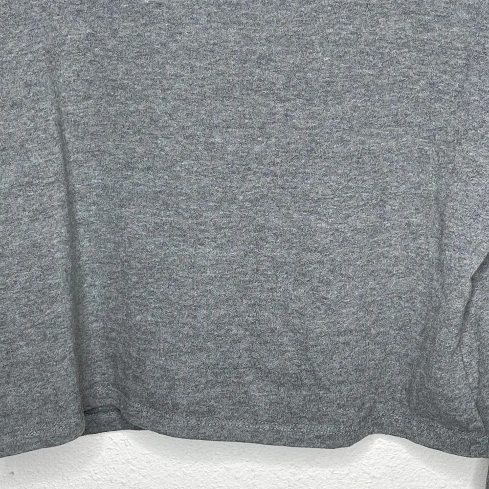 Zara Pullover Shirt Sweater Trim Gray - Image 3