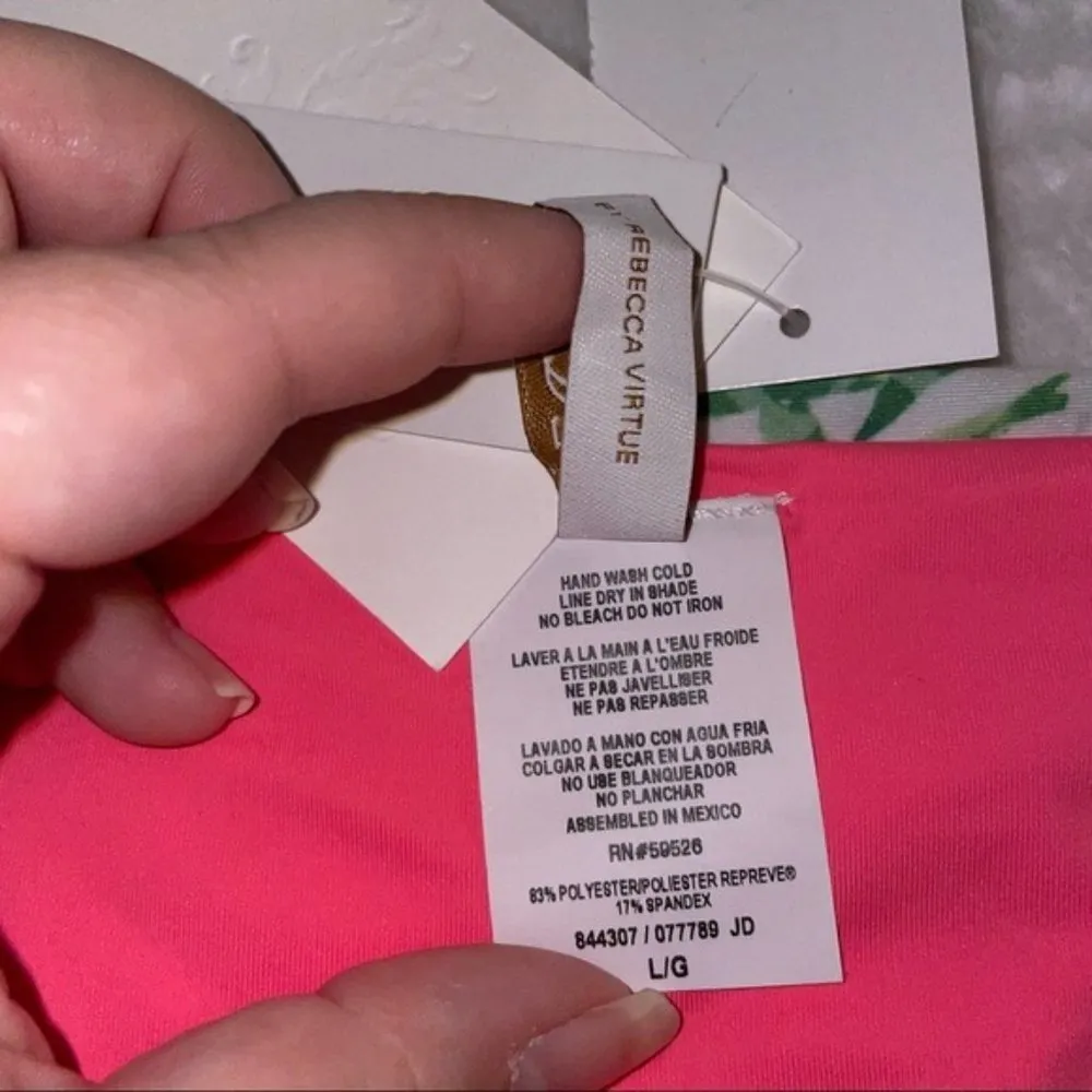 Becca ETC Lush Lagoon Bikini Bottoms Size Large - Image 3