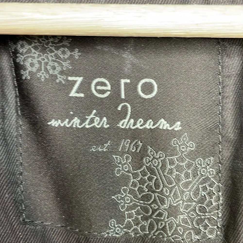 Zero Winter Dreams Utility Puffer Vest with Hood front Zip Size Small EU 36 - Image 12