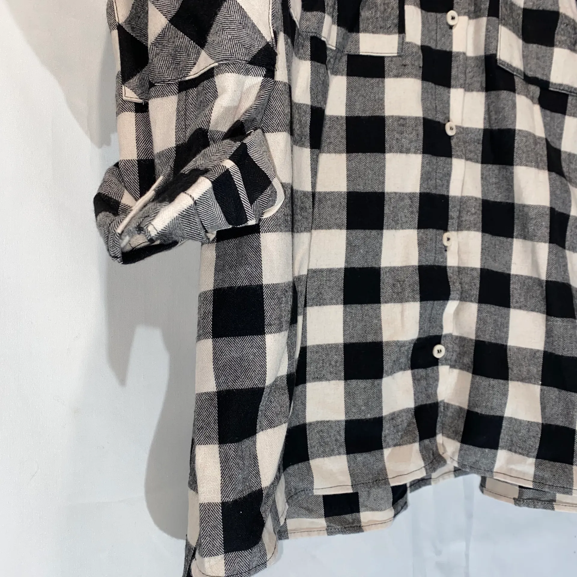 Entro Plaid Button Down Top Women’s 1X - Image 3