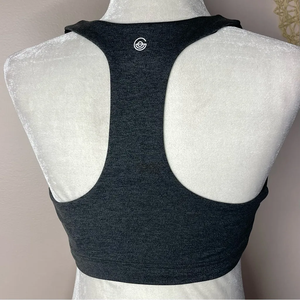NWT Gilly Hicks by Hollister Go Recharge Racerback Sports Bra (Gray) - large - Image 3