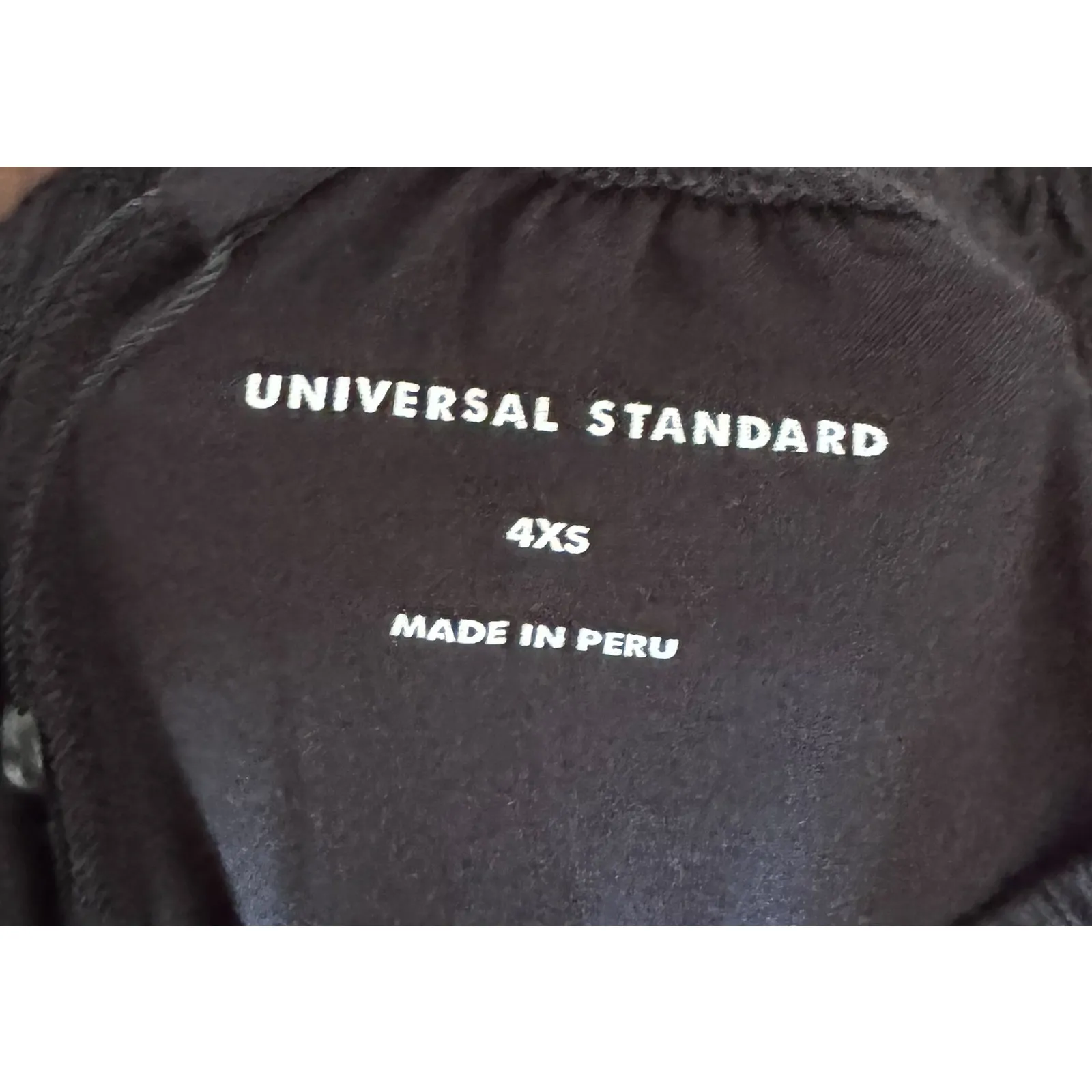 Universal Standard Pocket Baggy Long Lounge Shorts Black Size 0-00 NEW - Image 4