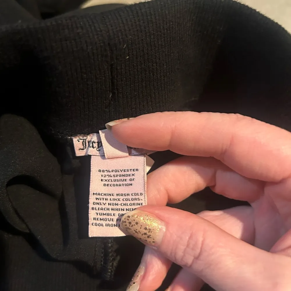 NWOT Juicy Couture Black Dress Pants with pockets & zipper detailing Size Small - Image 6