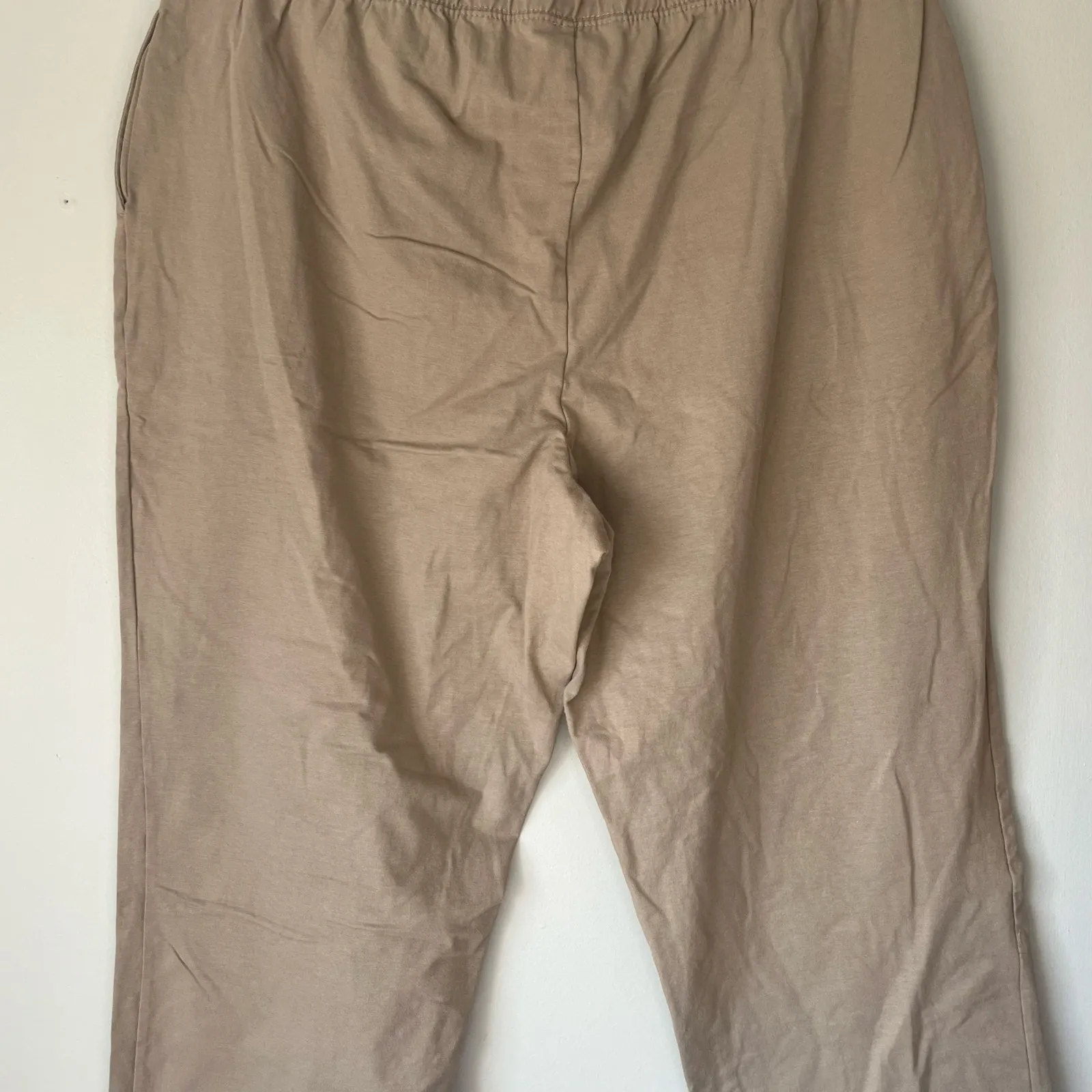 Catherines Surpema Collection Taupe Legging Size 1X (18/20 W Petite) - Image 7